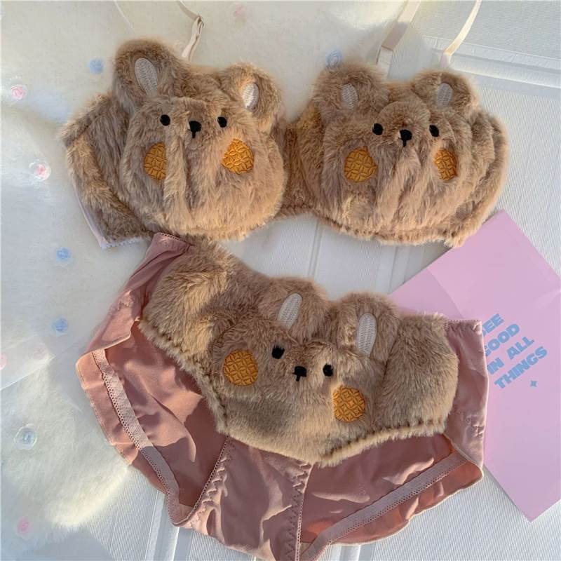 Soft Lolita Push-Up Bra Set